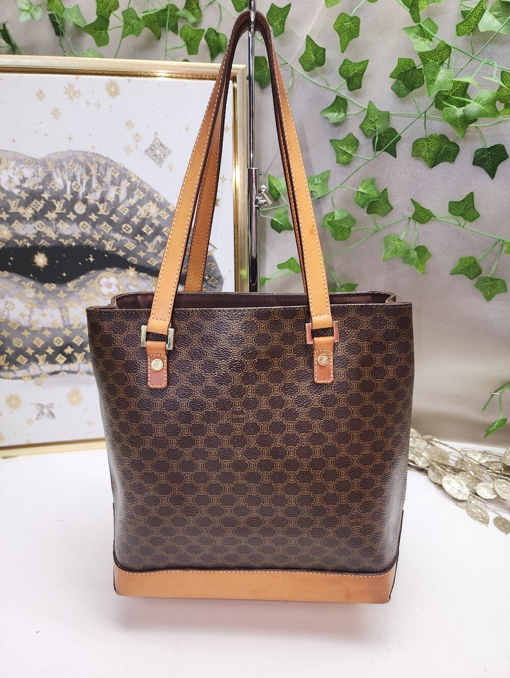 Authentic Celine Macadame Tote